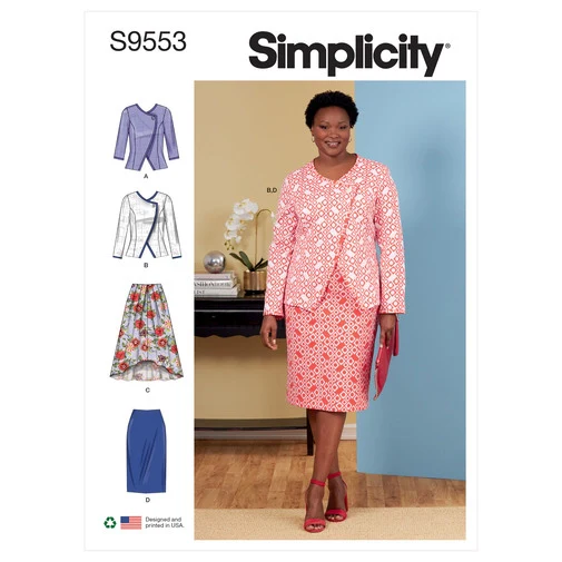 Simplicity Jacket and Skirts S9553 - Image 2