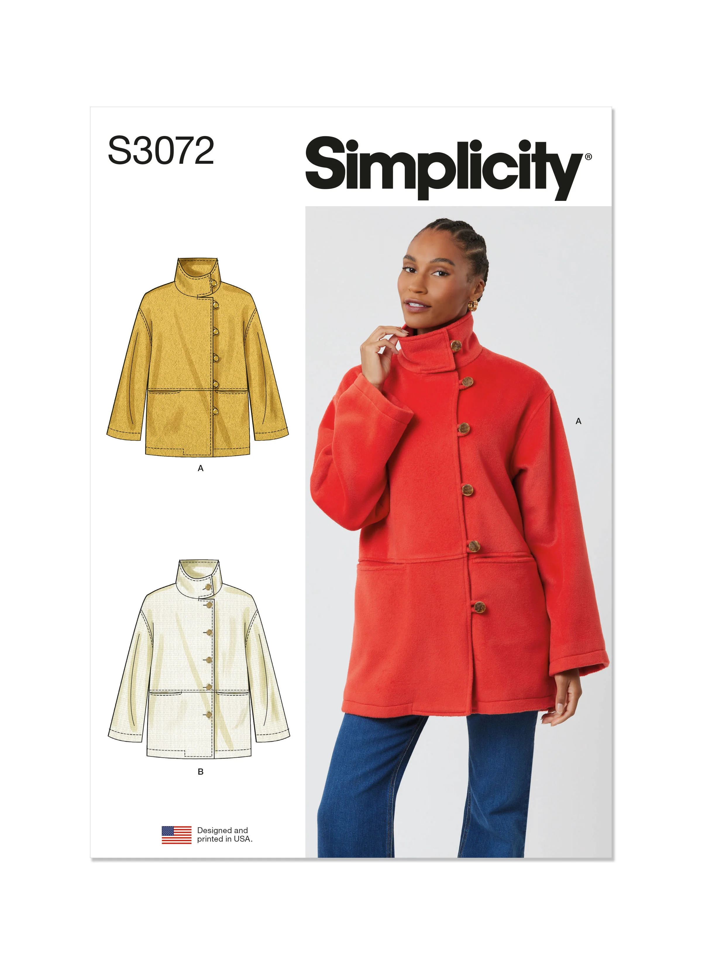 Simplicity Jacket S3072 - Image 2