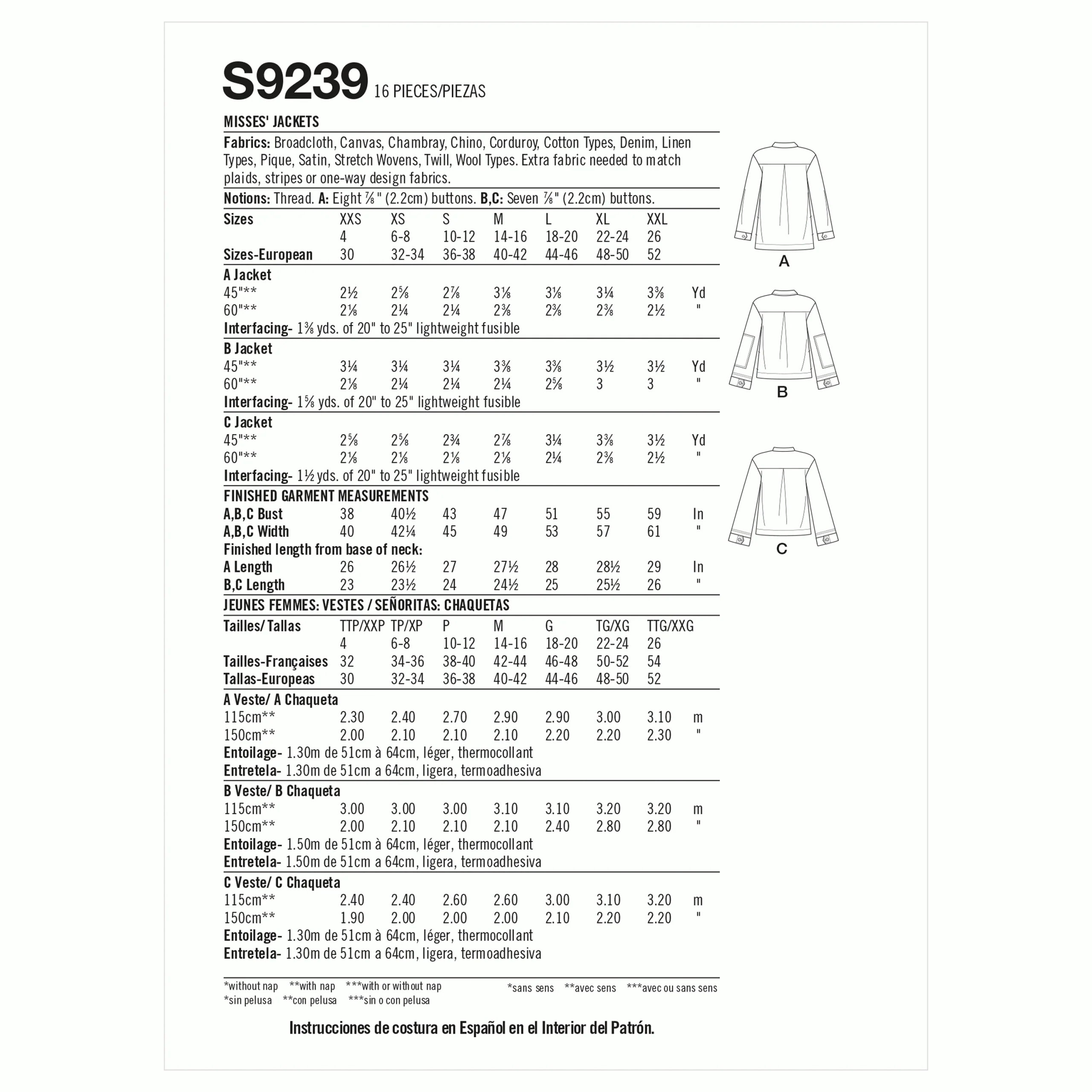 Simplicity Jackets S9239 - Image 6