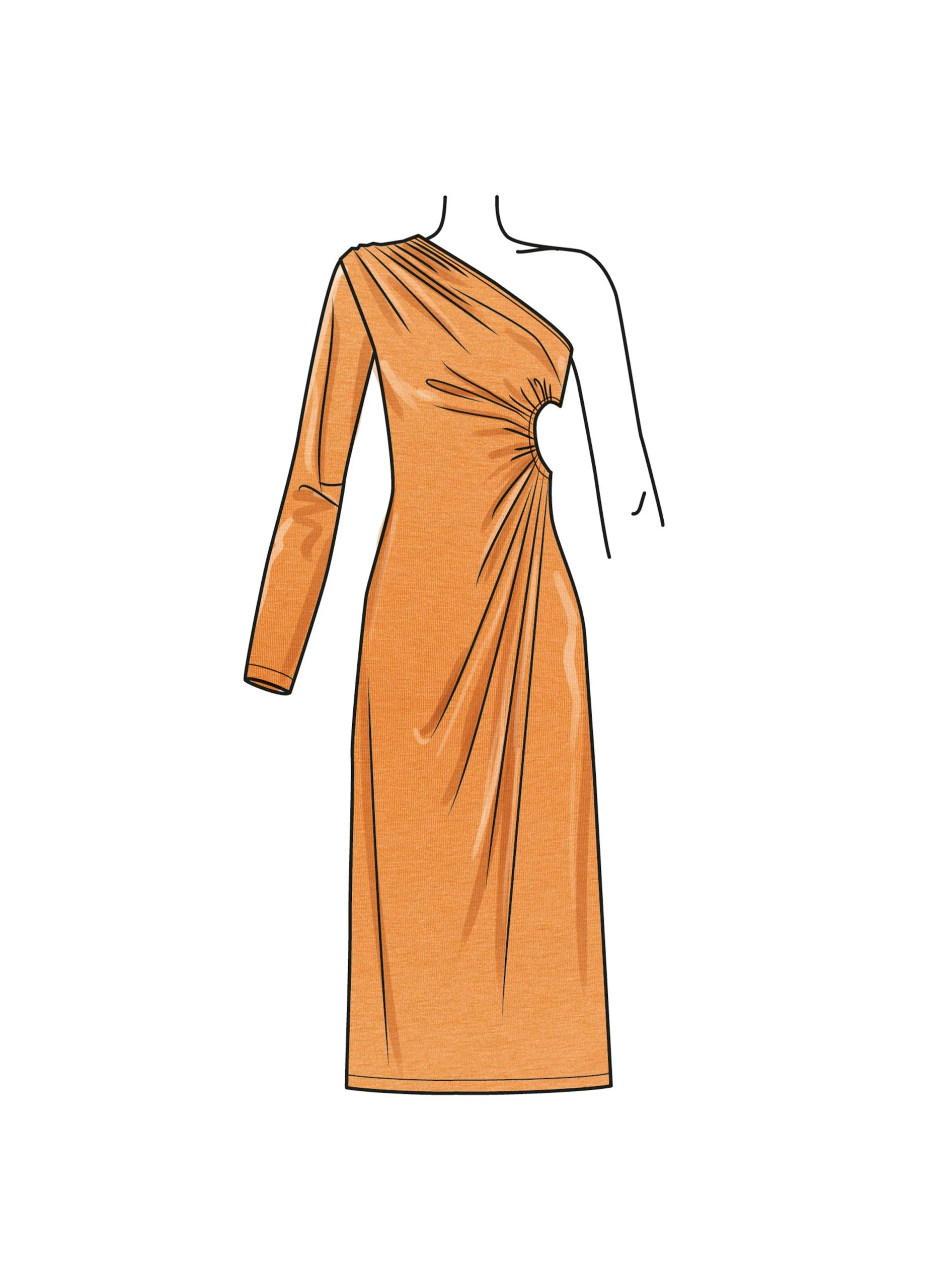 Simplicity Knit Dress S9885 - Image 5