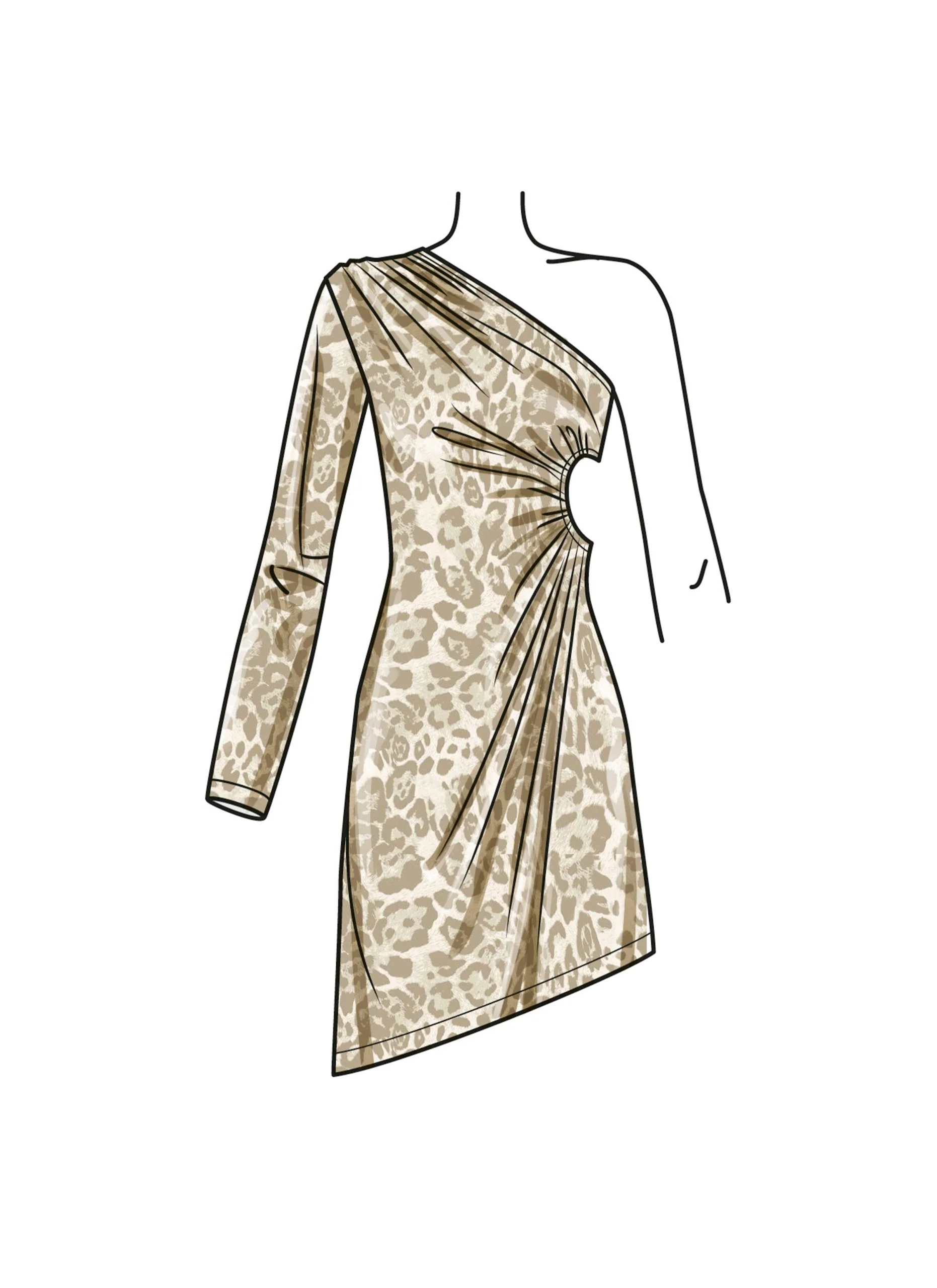 Simplicity Knit Dress S9885 - Image 6