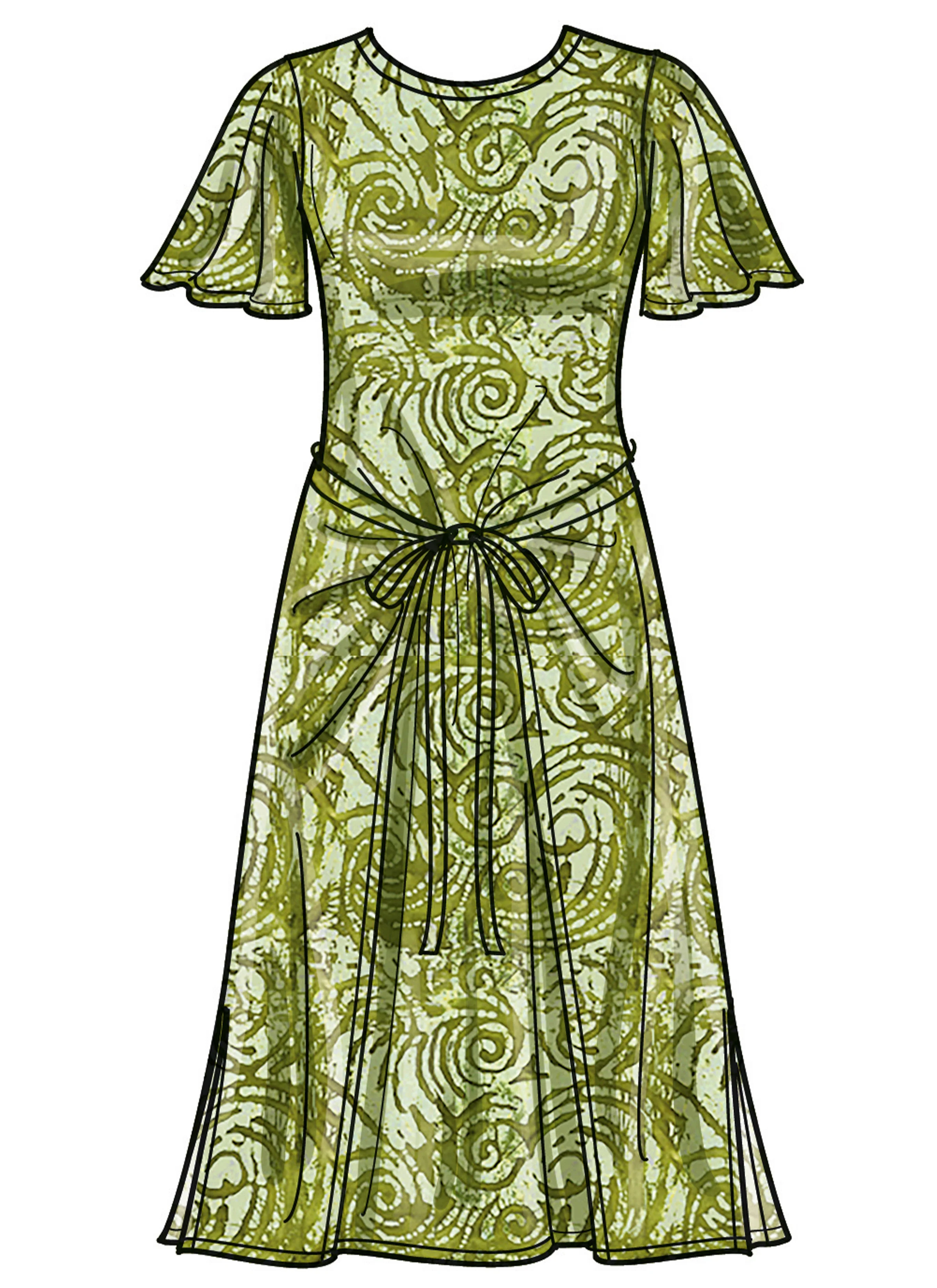 Simplicity Knit Dress S9947 - Image 5