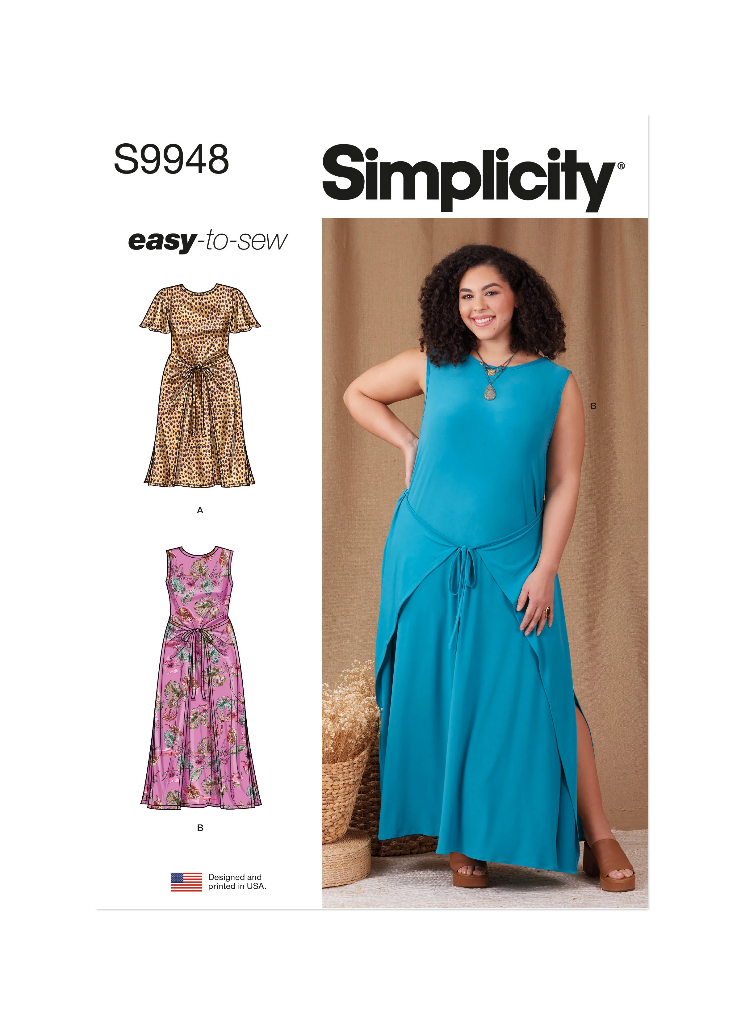 Simplicity Knit Dress S9948 - Image 2
