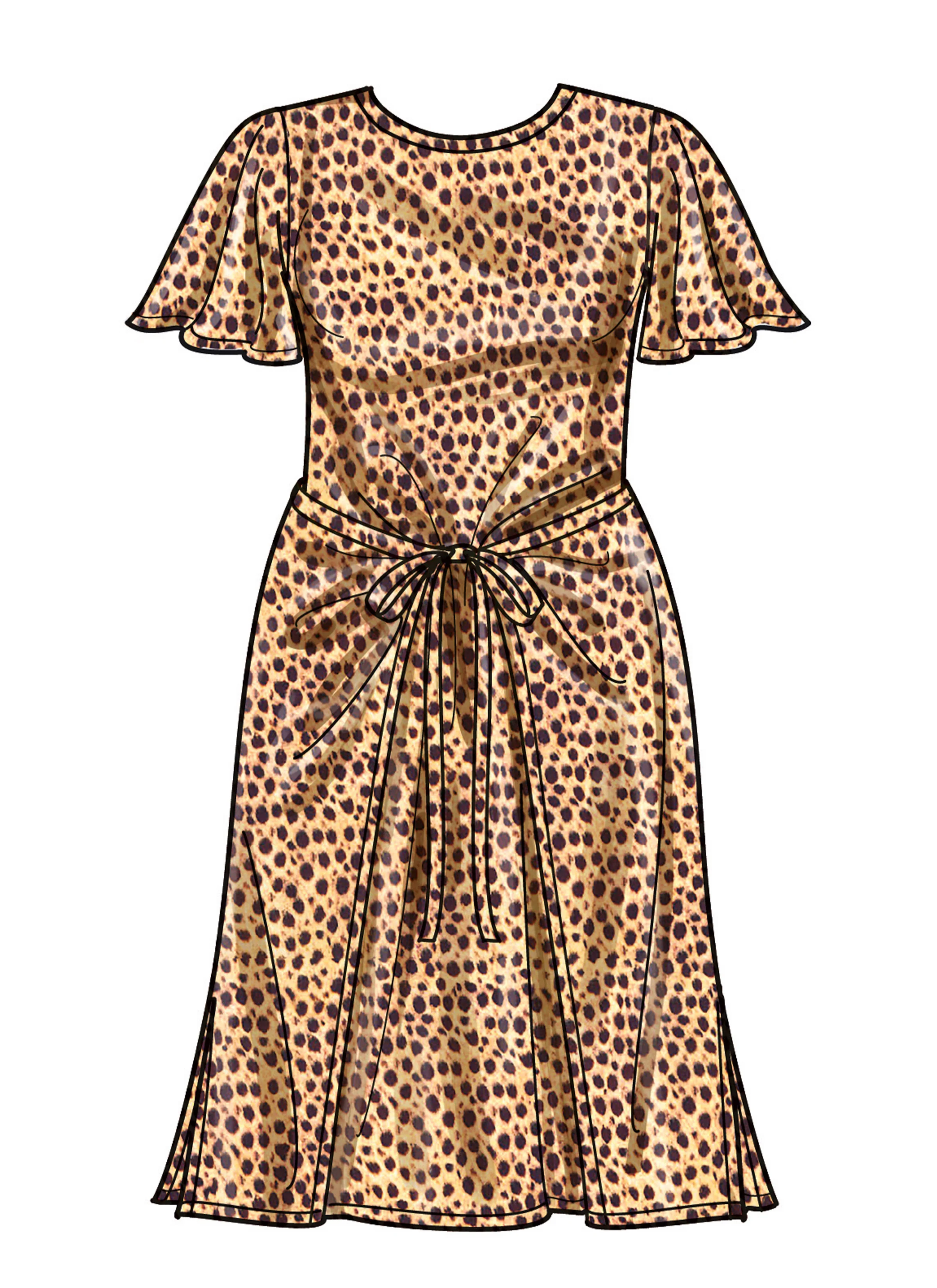 Simplicity Knit Dress S9948 - Image 3