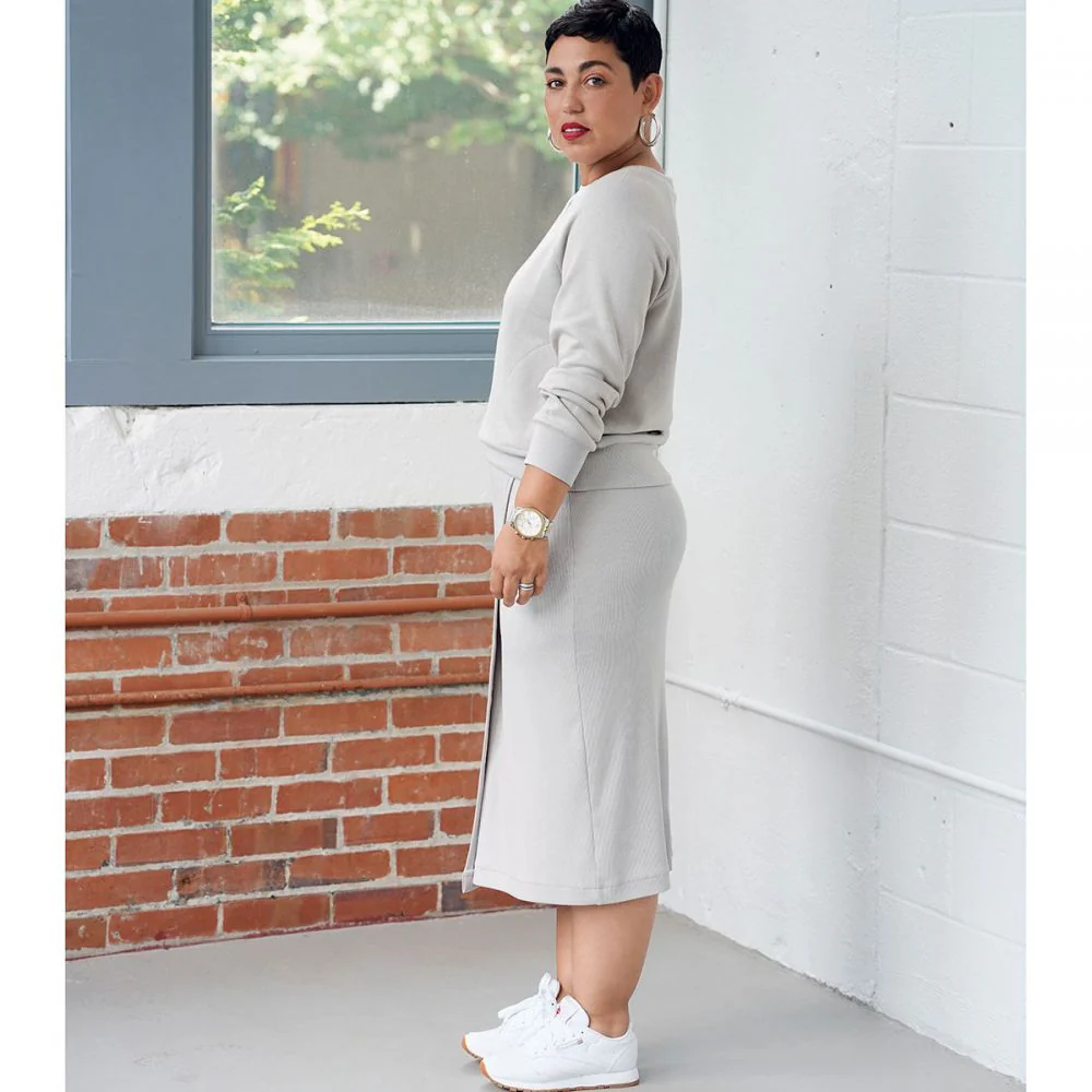 Simplicity Knit Tops and Skirts S9450 - Image 6