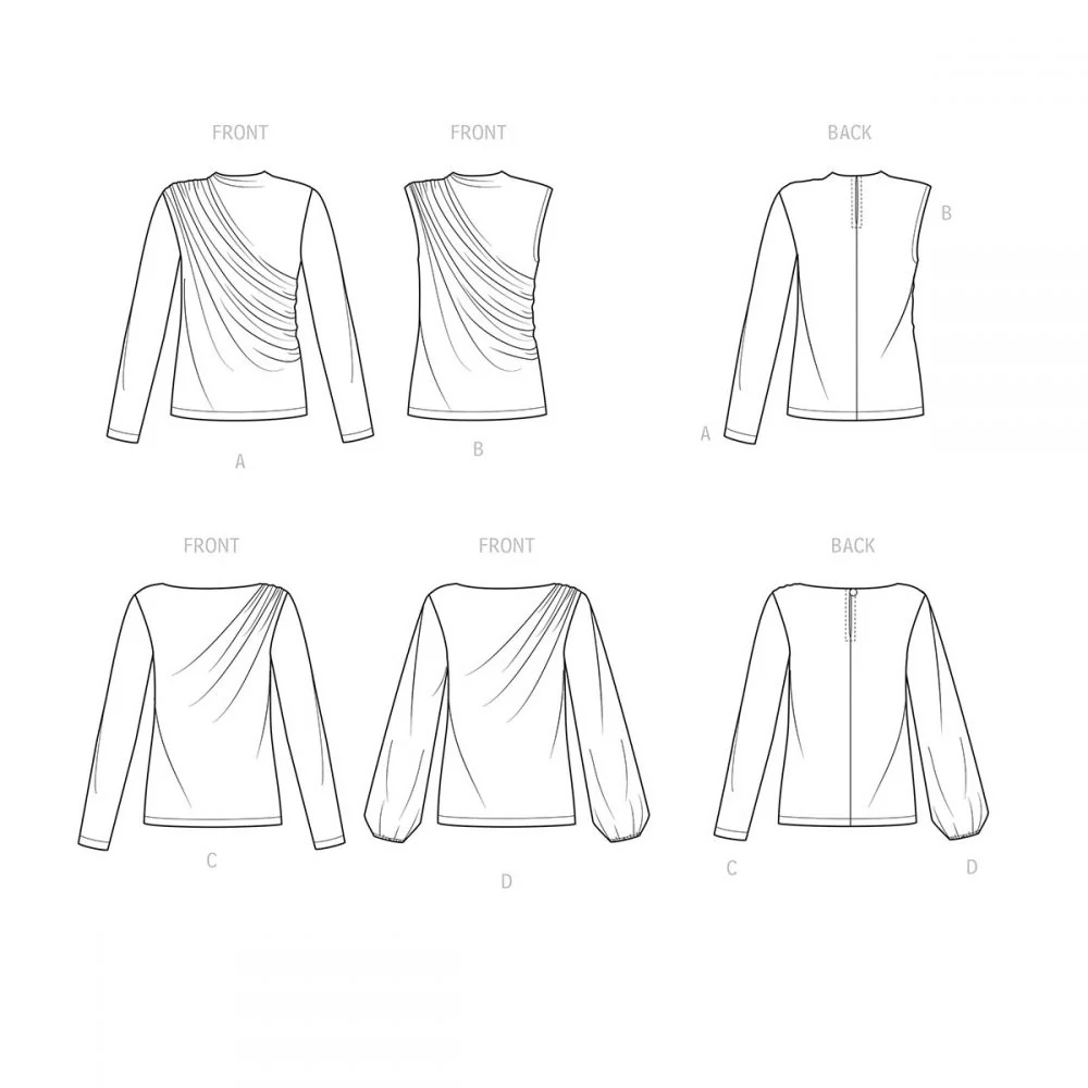 Simplicity Knit Tops S9451 - Image 8