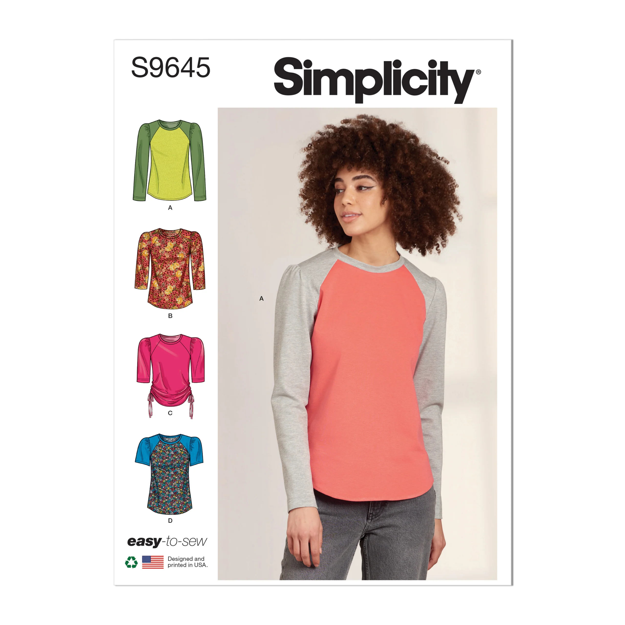 Simplicity Knit Tops S9645 - Image 2