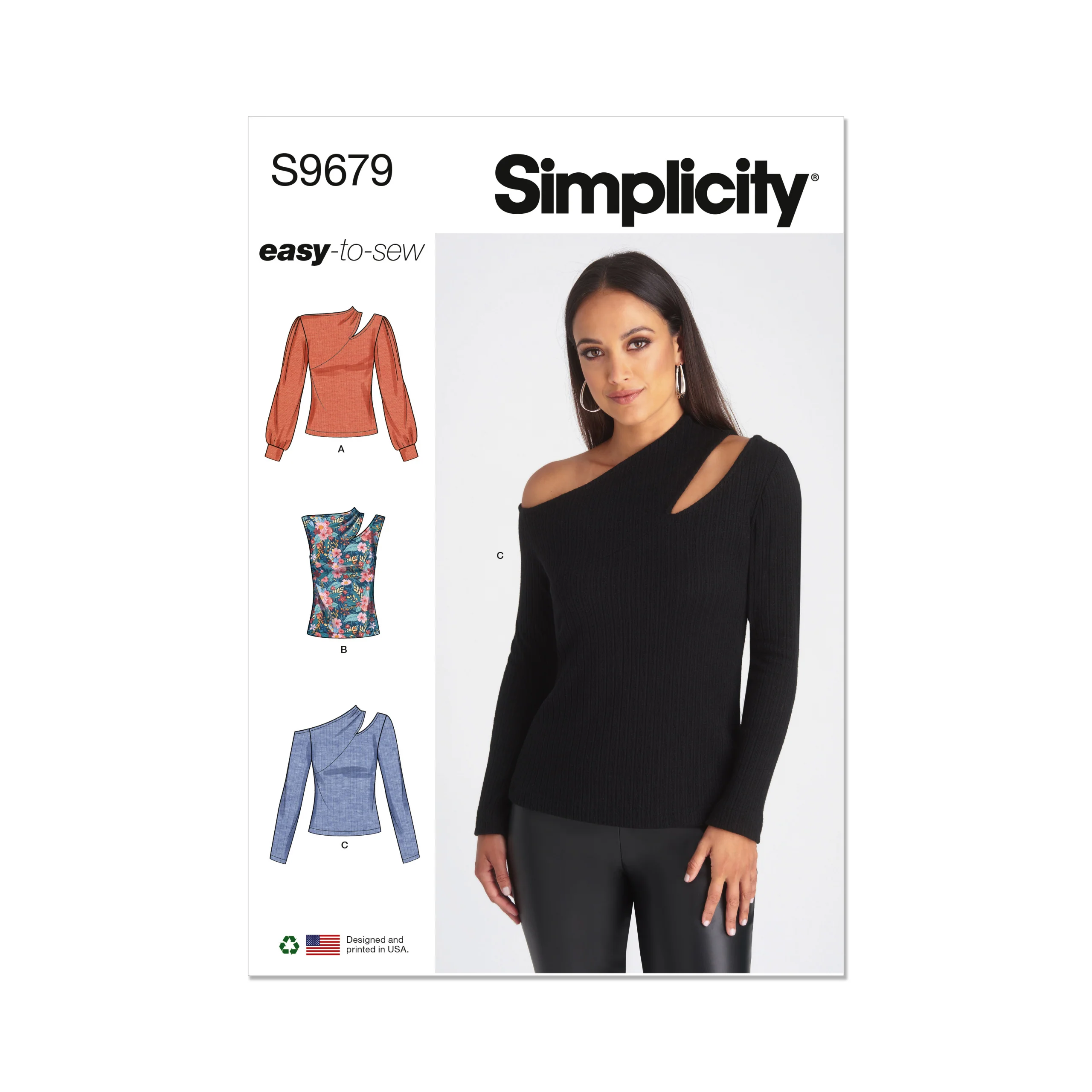 Simplicity Knit Tops S9679 - Image 2