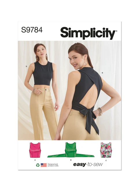 Simplicity Knit Tops S9784 - Image 2
