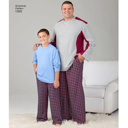 Simplicity Mens/Boys Lounge/Nightwear S1505