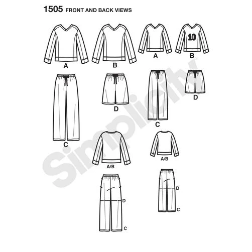 Simplicity Mens/Boys Lounge/Nightwear S1505 - Image 5