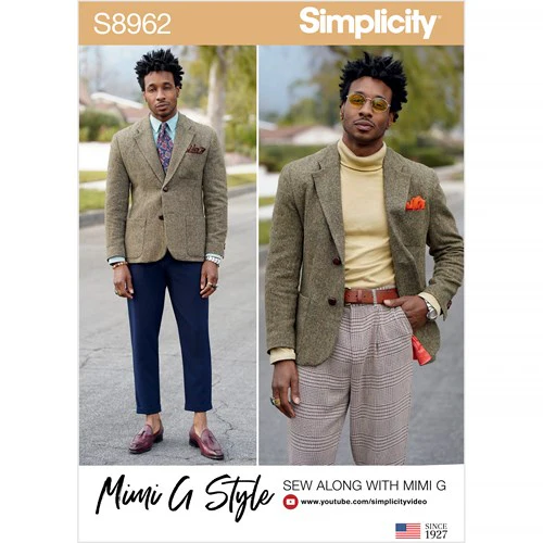 Simplicity Men's Jacket S8962 - Image 2