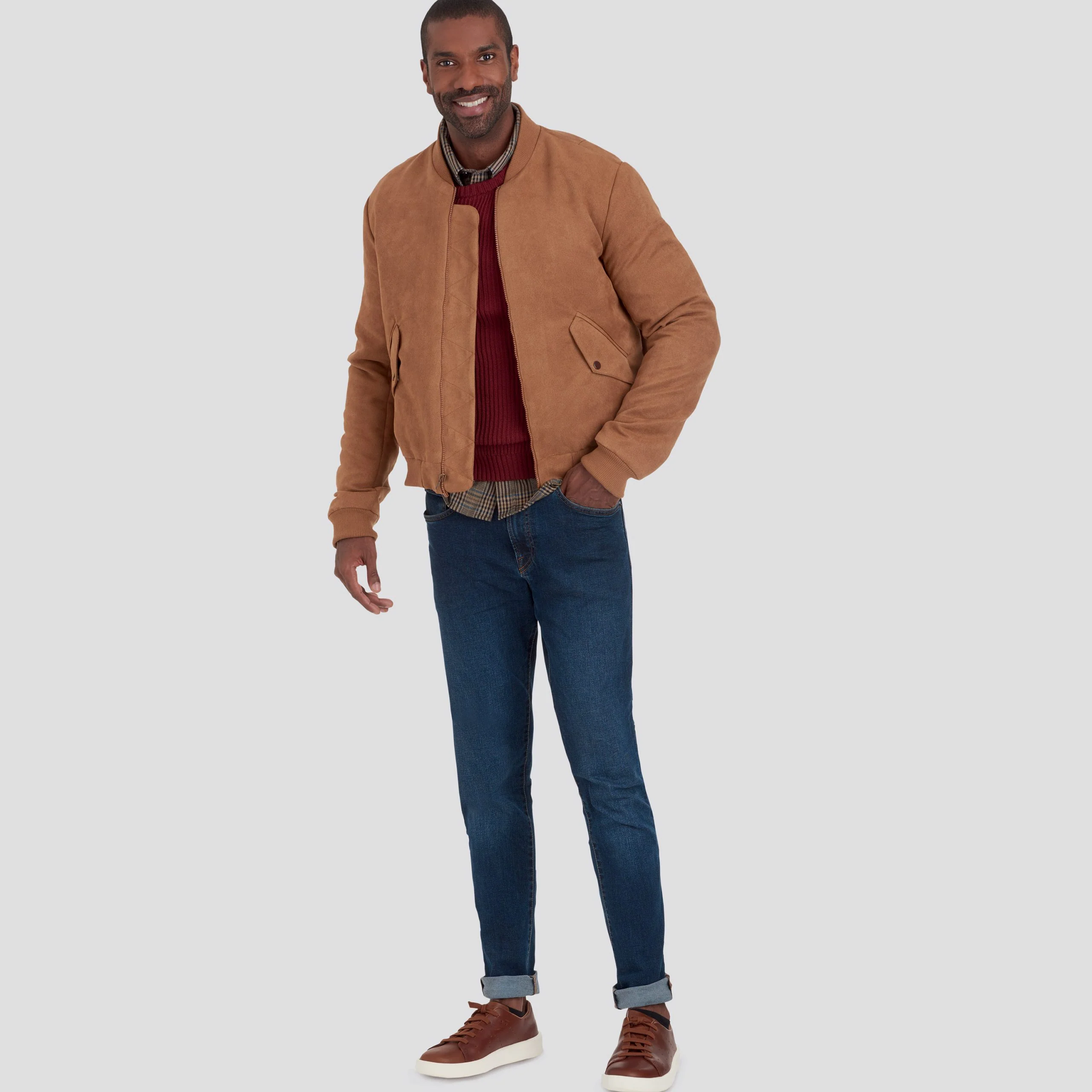 Simplicity Men's Jacket S9190 - Image 4