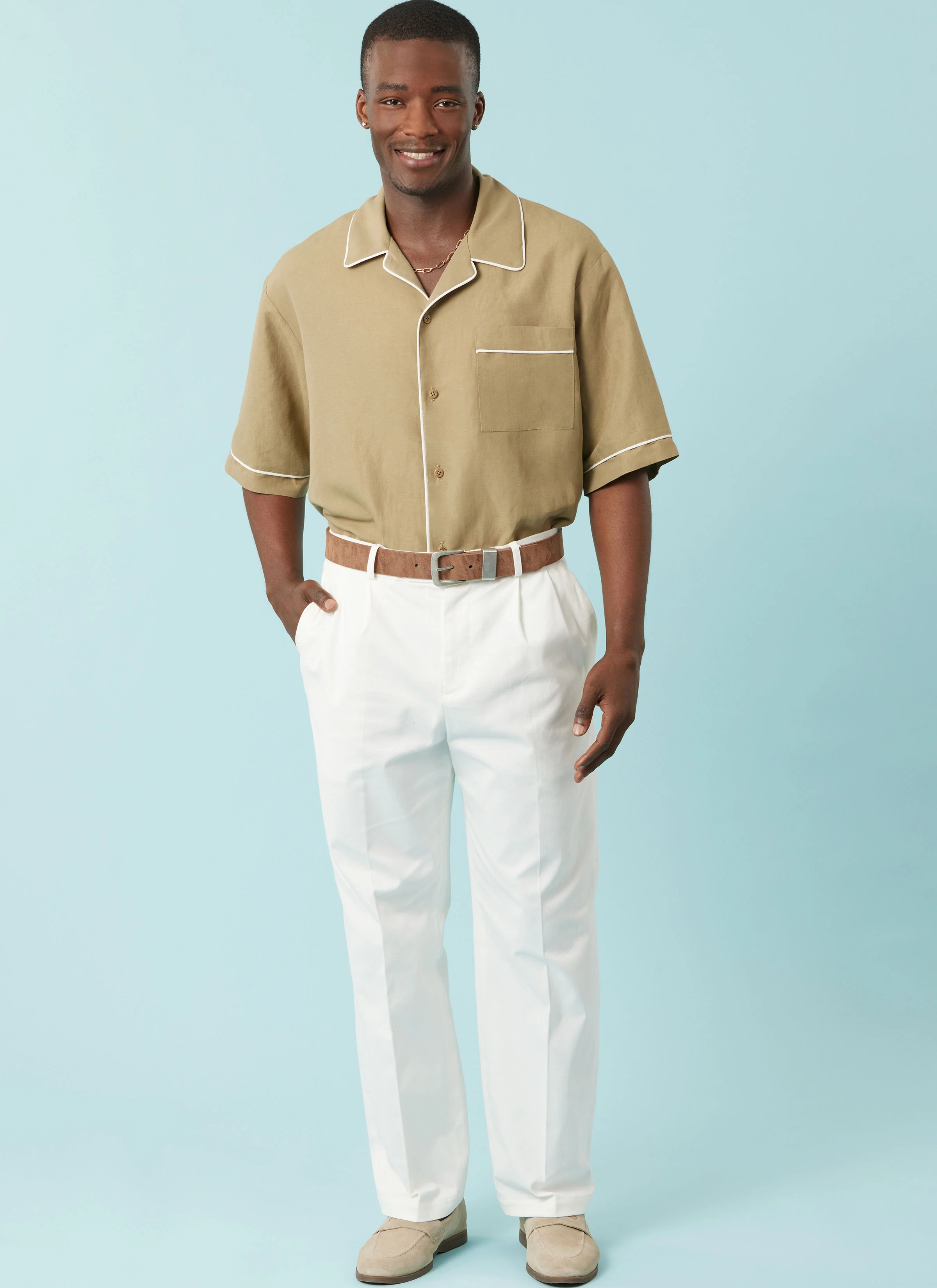 Simplicity Men's Shirts S3075