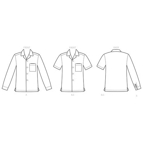 Simplicity Men's Shirts S9157 - Image 5