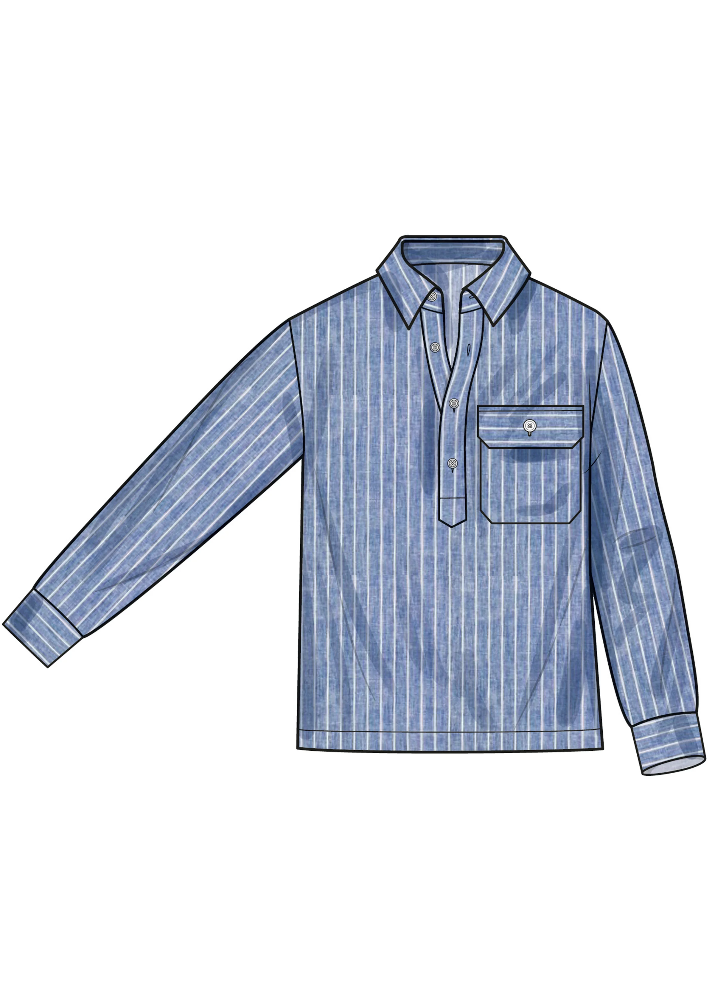 Simplicity Men's Tops, Shorts and Trousers S3076 - Image 6