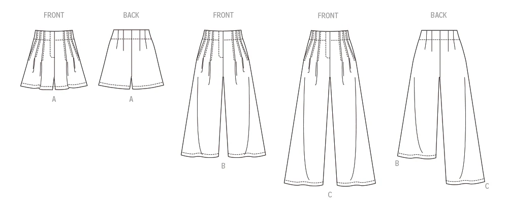 Simplicity Pleated Shorts and Trousers S3137 - Image 8