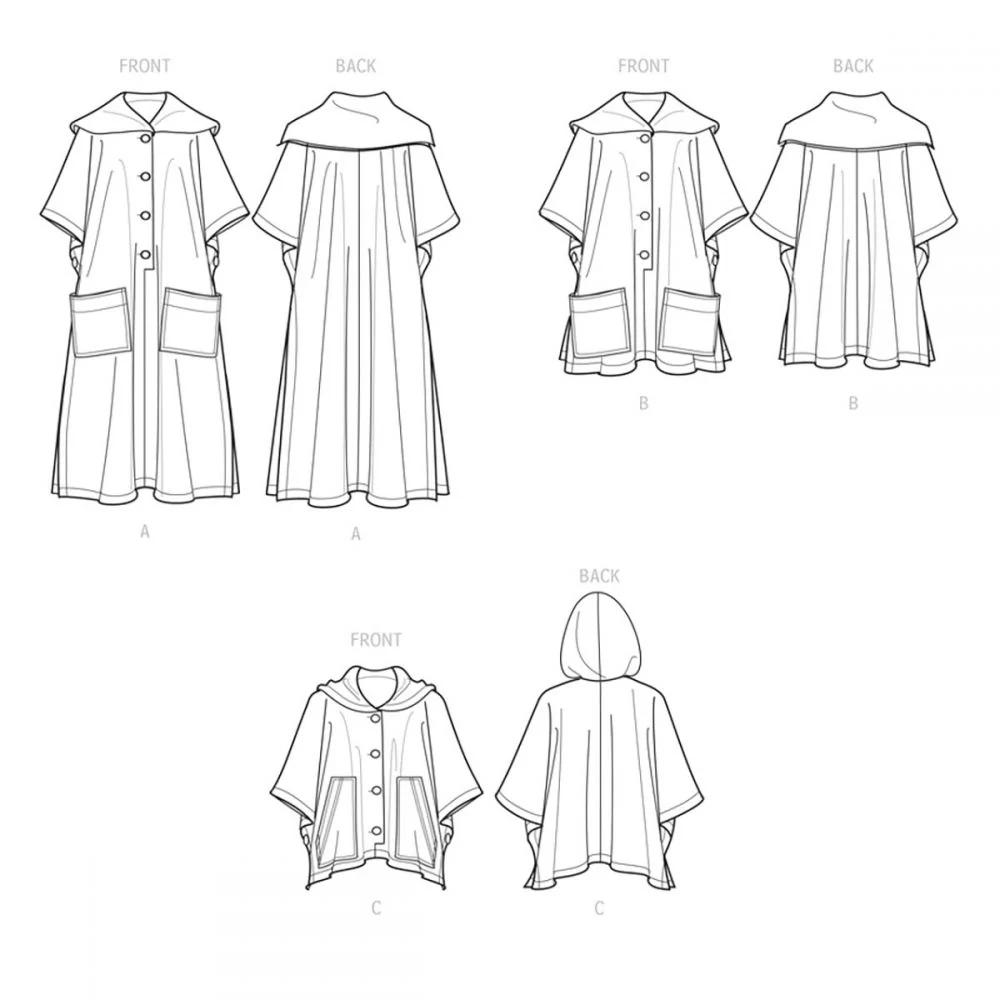 Simplicity Ponchos S9649 - Image 7