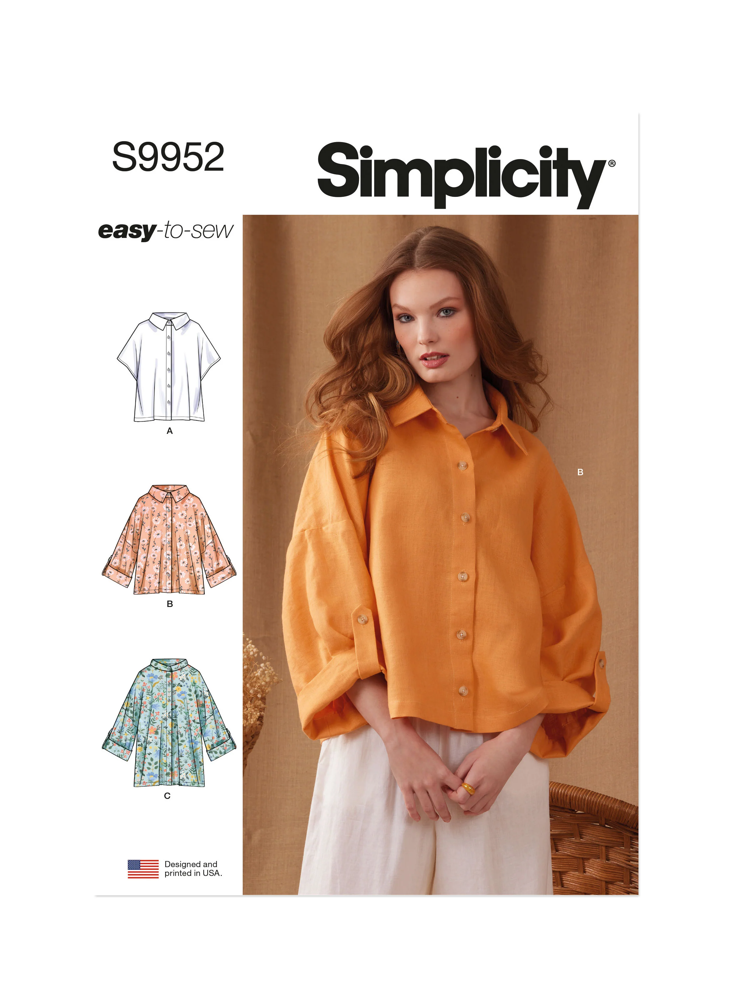 Simplicity Shirt S9952 - Image 2