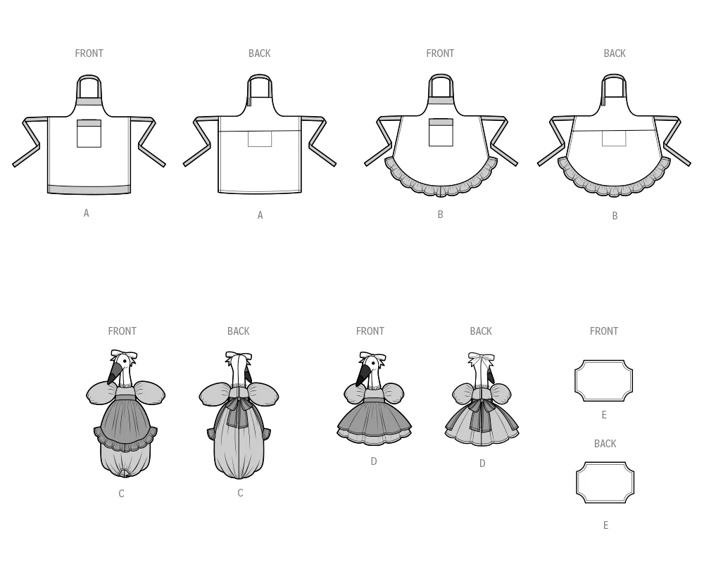 Simplicity Aprons S9973 - Image 7