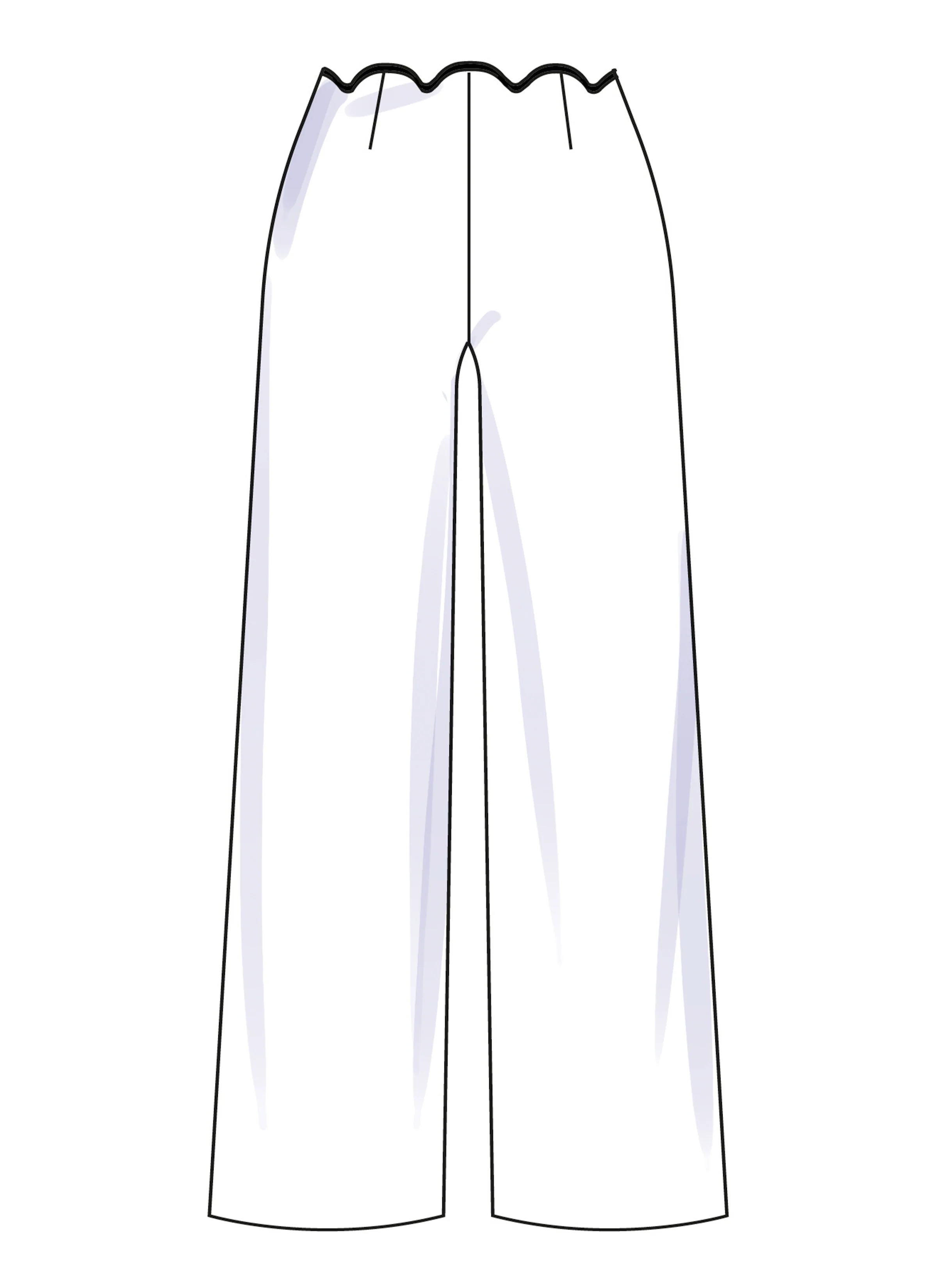 Simplicity Scalloped Tops, Shorts and Trousers S3141 - Image 7