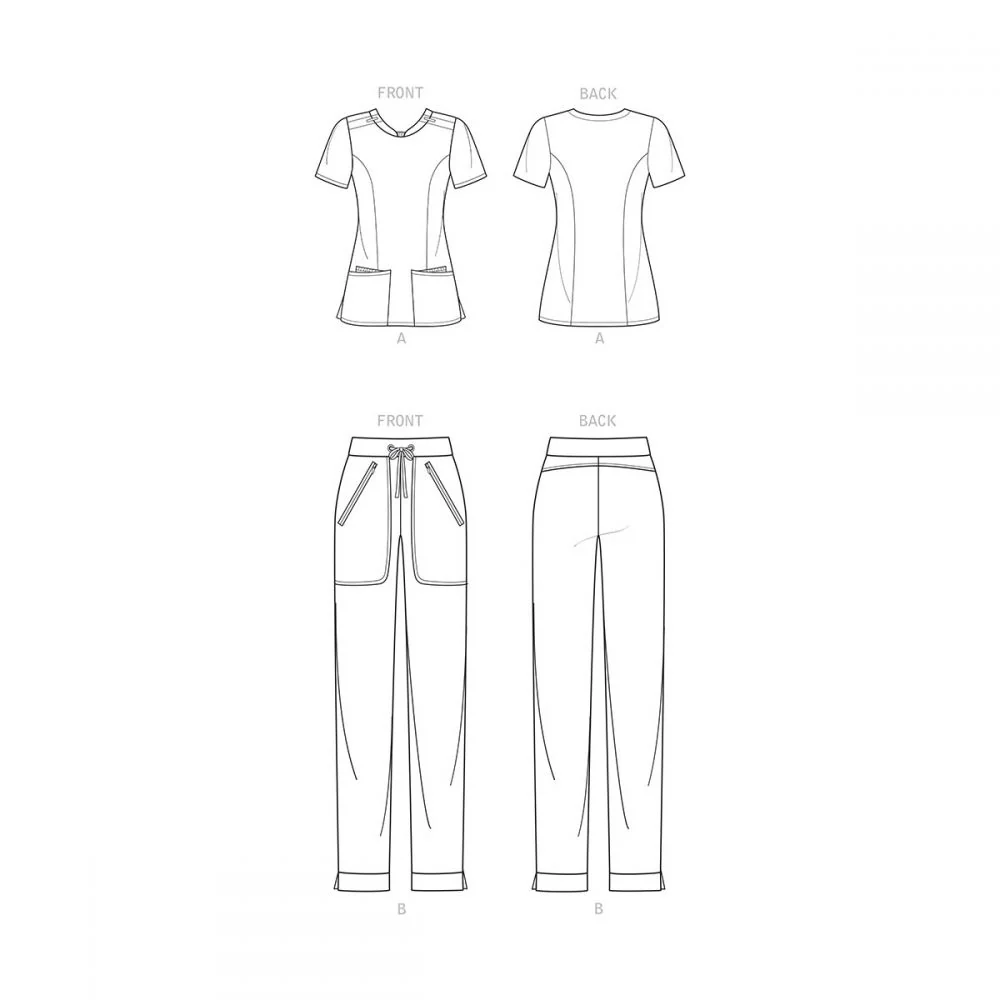 Simplicity Scrubs S9276 - Image 6