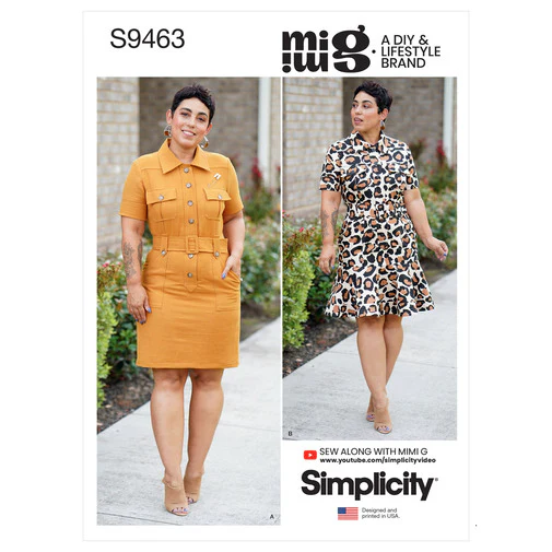 Simplicity Shirt Dress S9463 - Image 2
