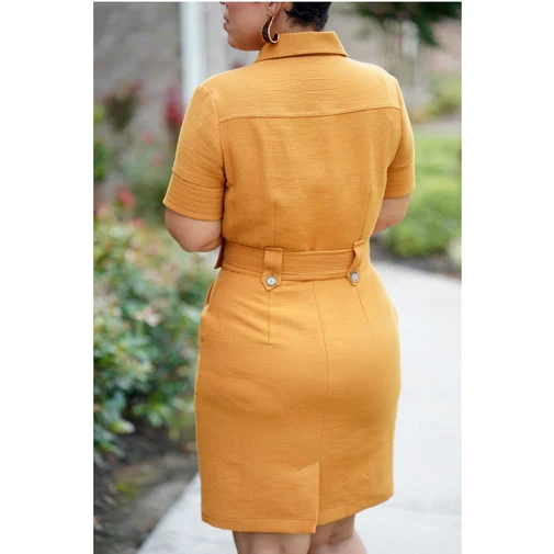 Simplicity Shirt Dress S9463 - Image 5