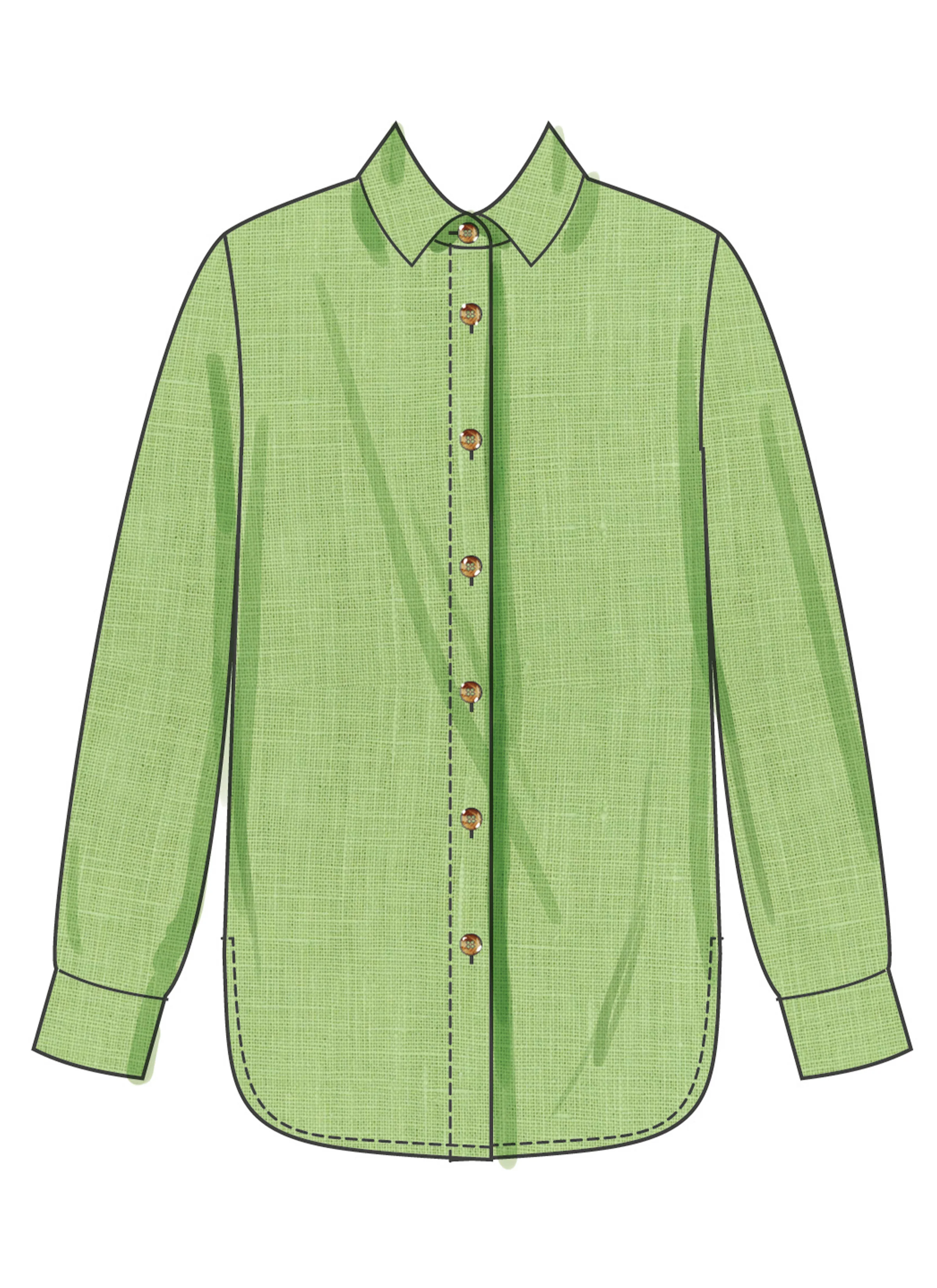 Simplicity Shirt S3101 - Image 3