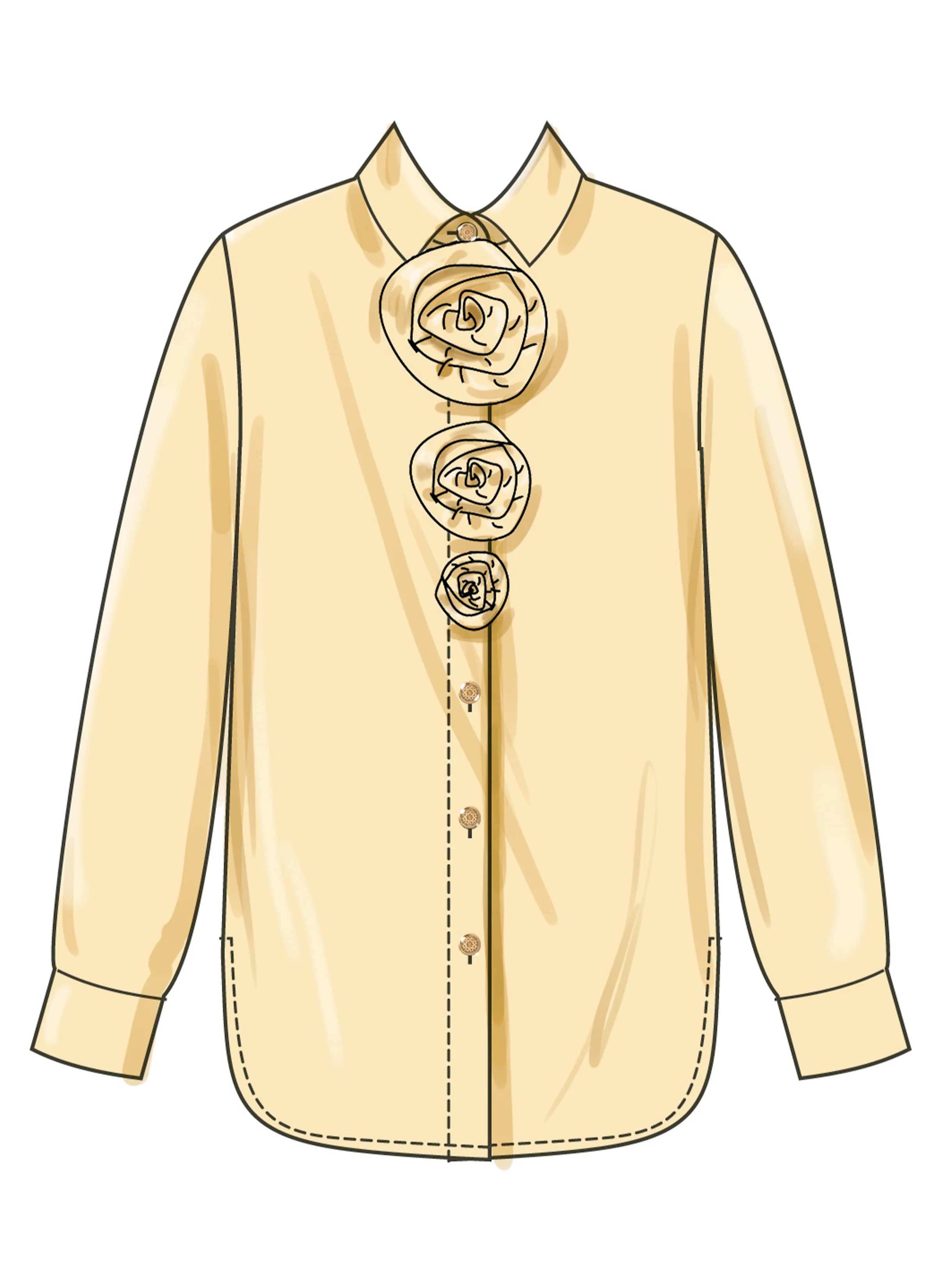 Simplicity Shirt S3101 - Image 5