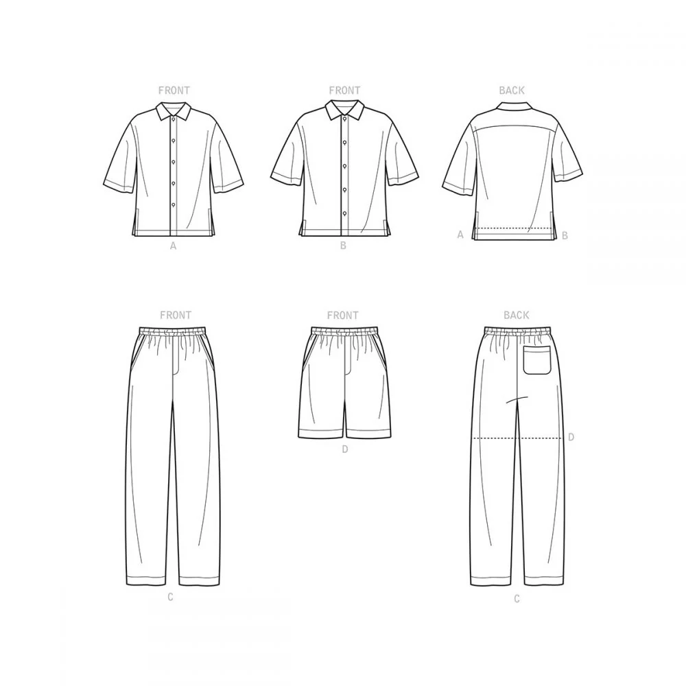 Simplicity Shirt, Trousers and Shorts S9279 - Image 7