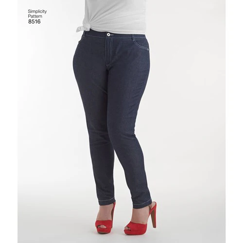 Simplicity Skinny Jeans S8516 - Image 3