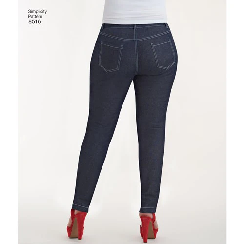 Simplicity Skinny Jeans S8516 - Image 4