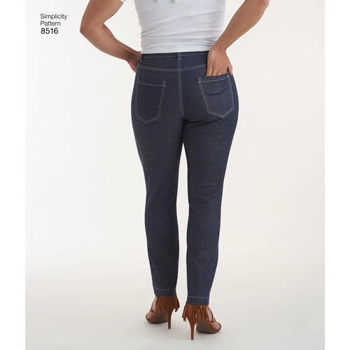 Simplicity Skinny Jeans S8516 - Image 6