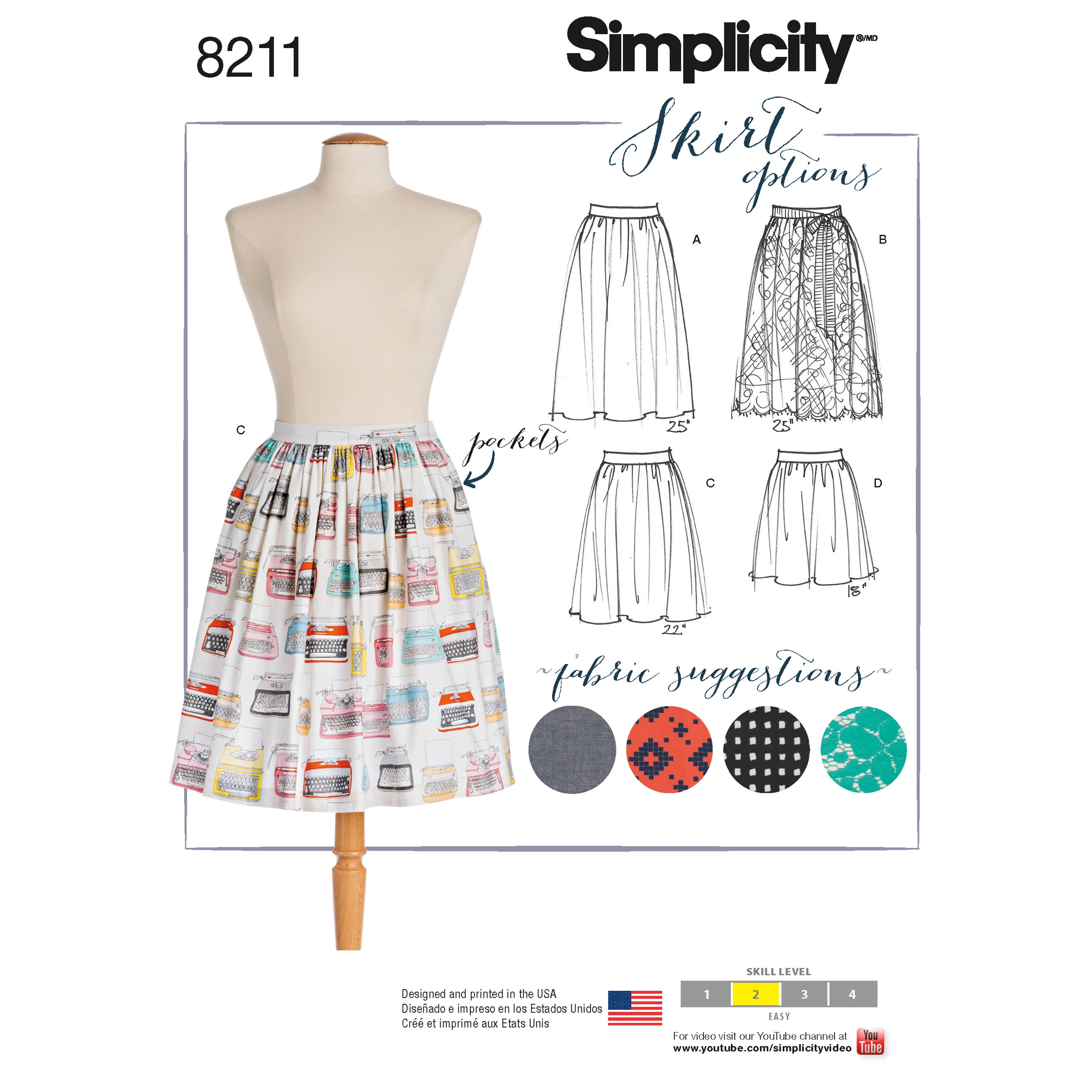 Simplicity Skirts S8211 - Image 2