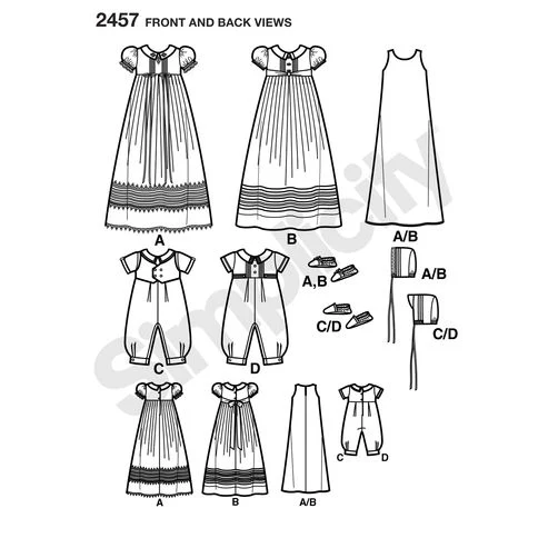 Simplicity Special Occasion Outfits S2457 - Image 8