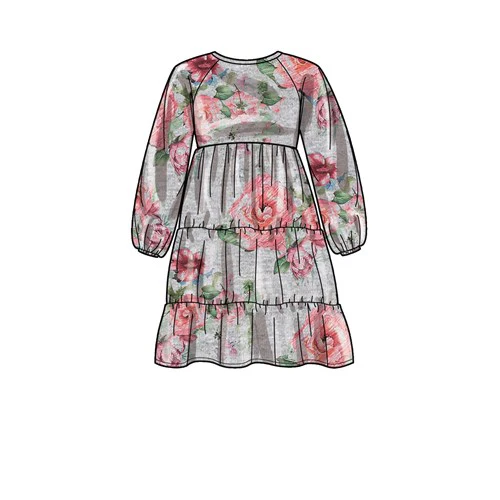 Simplicity Sweatshirt Dresses S9380 - Image 5