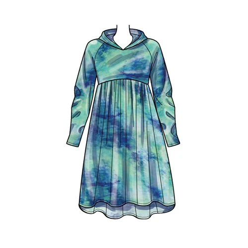 Simplicity Sweatshirt Dresses S9380 - Image 8