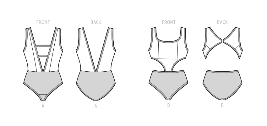 Simplicity Swimsuits S9609 - Image 9