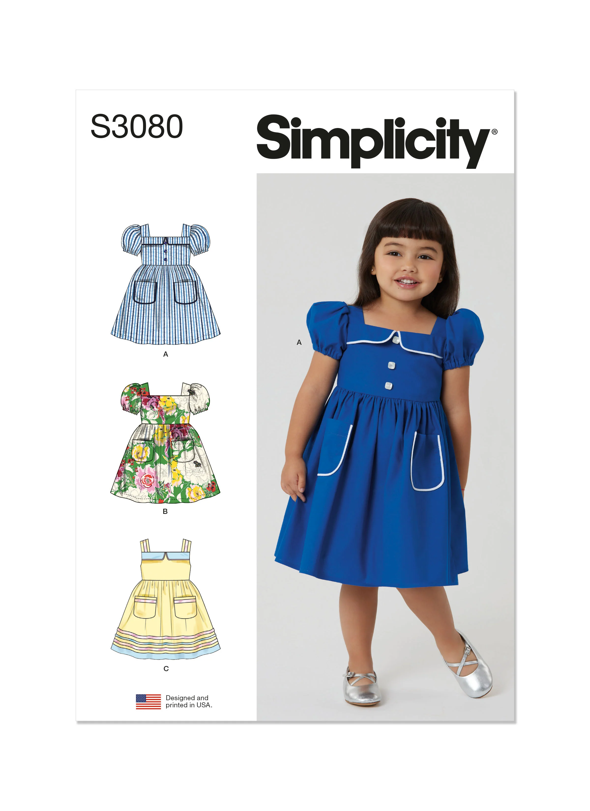 Simplicity Toddlers' Dresses S3080 - Image 2