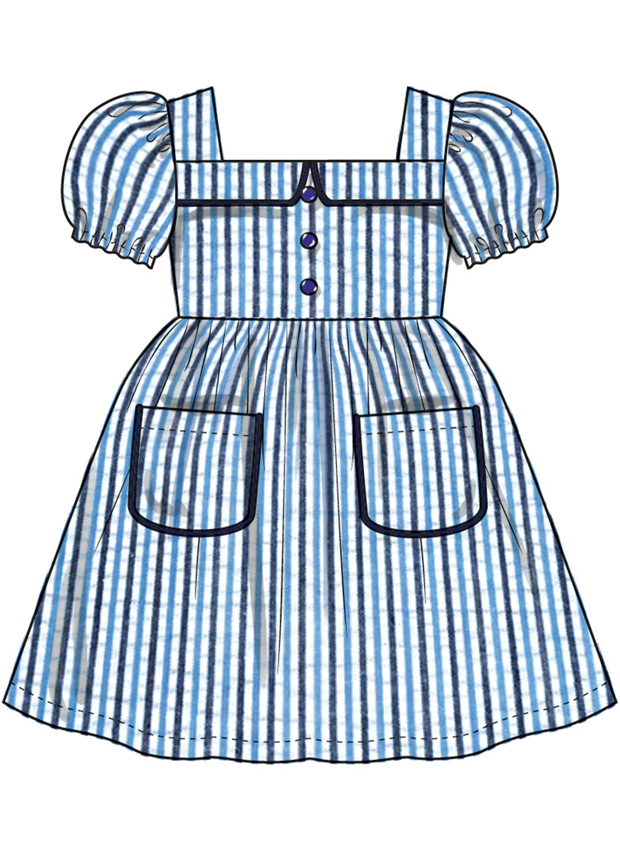 Simplicity Toddlers' Dresses S3080 - Image 4