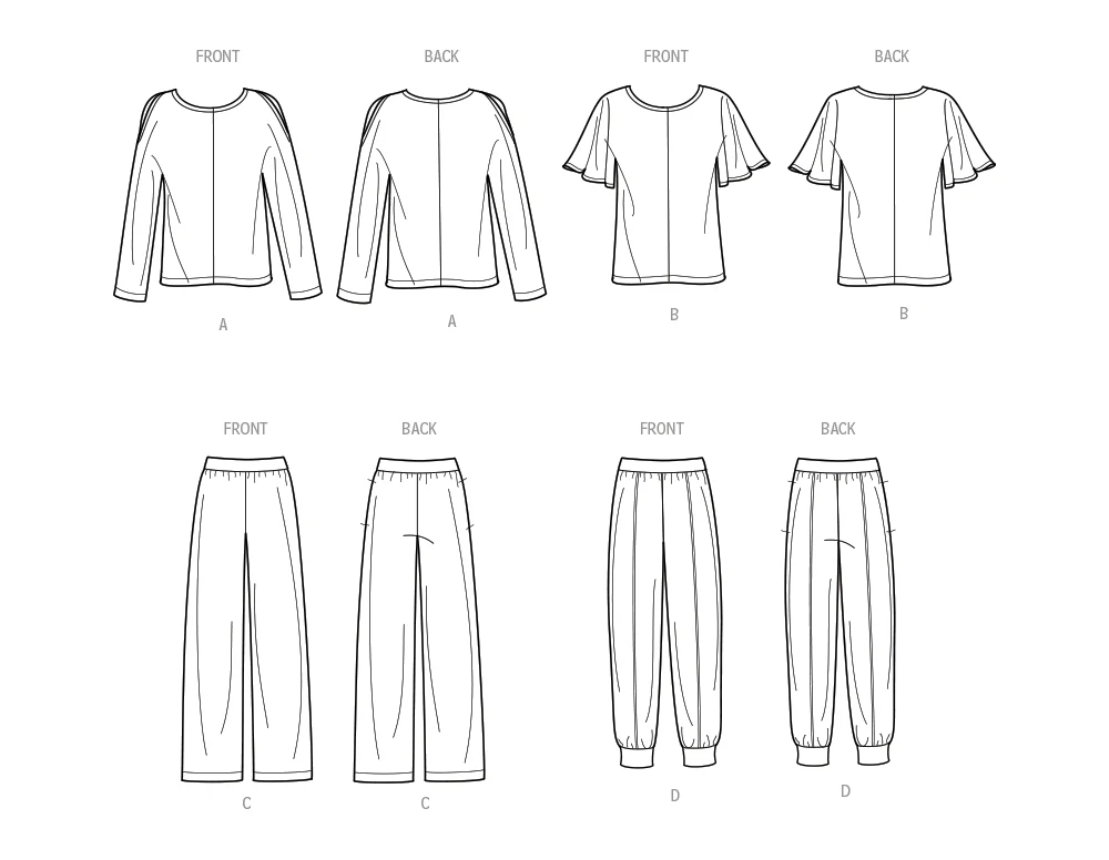 Simplicity Tops and Trousers S9690 - Image 7