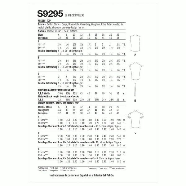 Simplicity Tops S9295 - Image 4