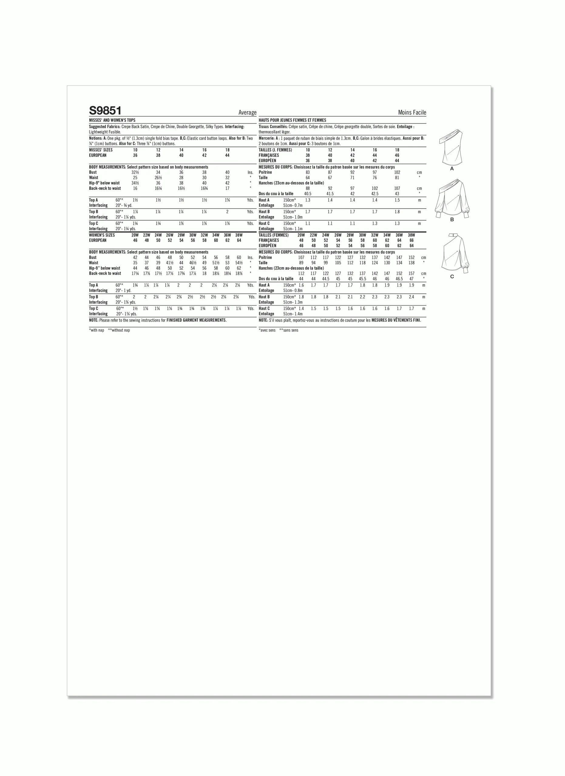 Simplicity Tops S9851 - Image 7