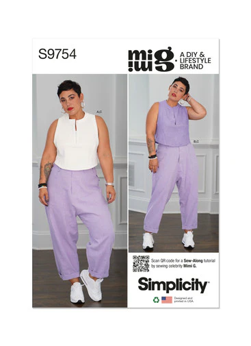 Simplicity Tops & Trousers S9754 - Image 2