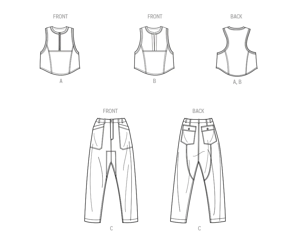 Simplicity Tops & Trousers S9754 - Image 8