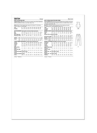 Simplicity Tops & Trousers S9754 - Image 9