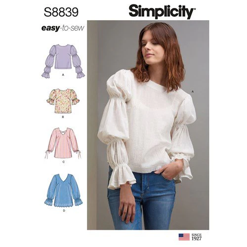 Simplicity Tunics and Tops S8839 - Image 2