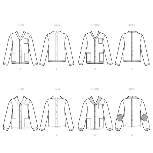Simplicity Unisex Adaptive Cardigan S9488 - Image 8