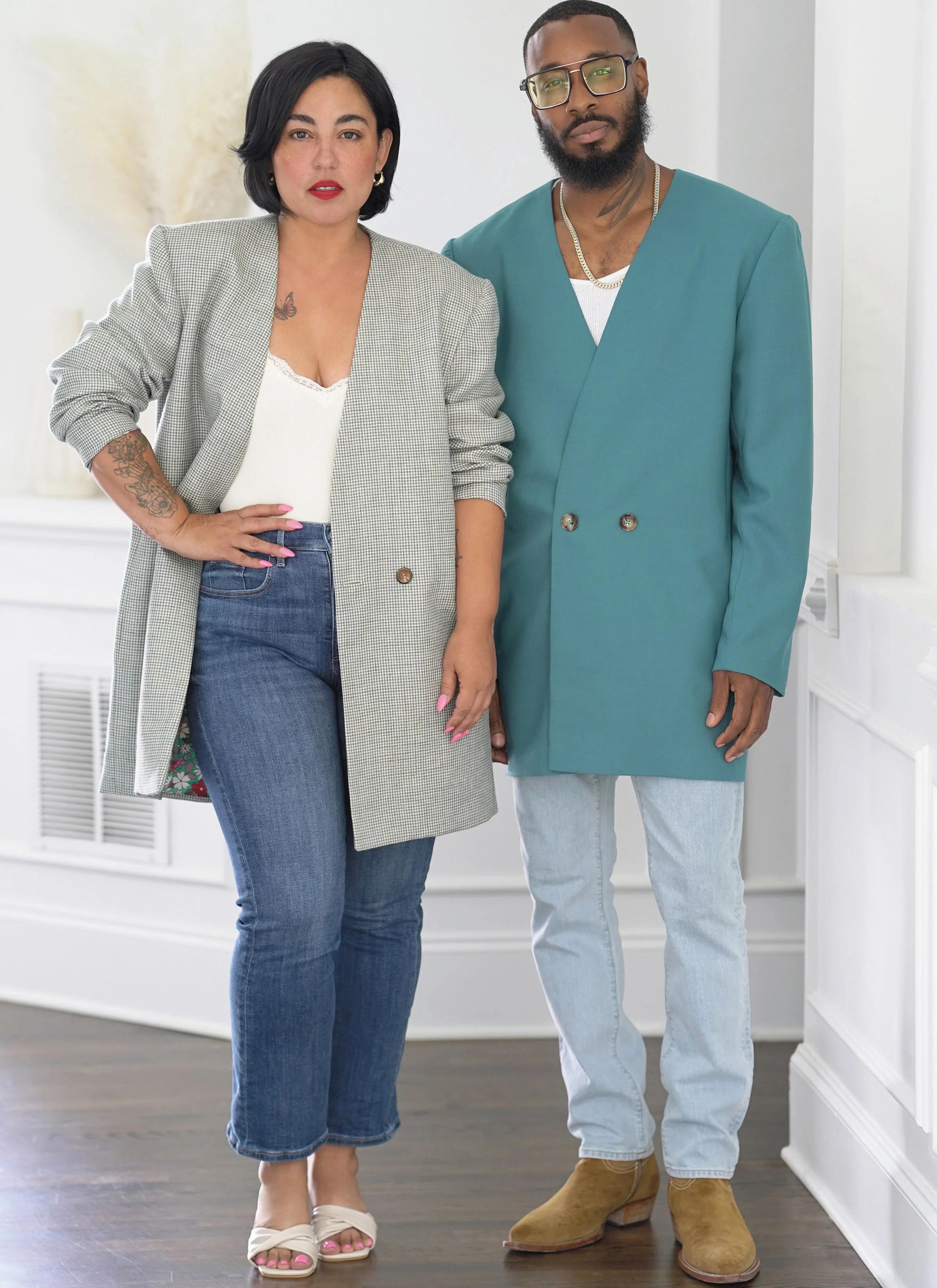 Simplicity Unisex Blazer S3071